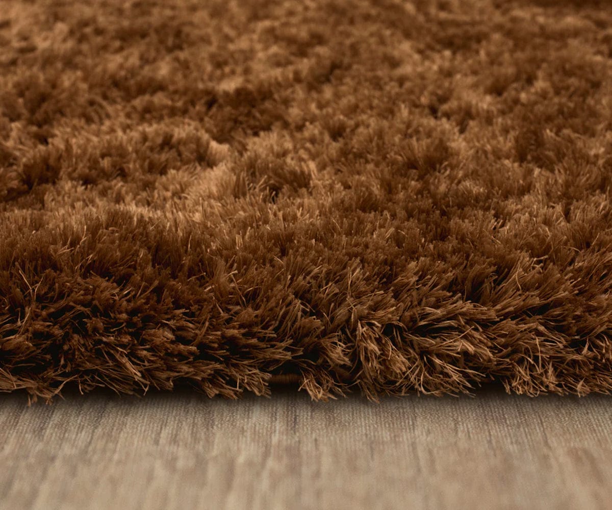 Tapis à poils longs Karastan Billow - Rouille