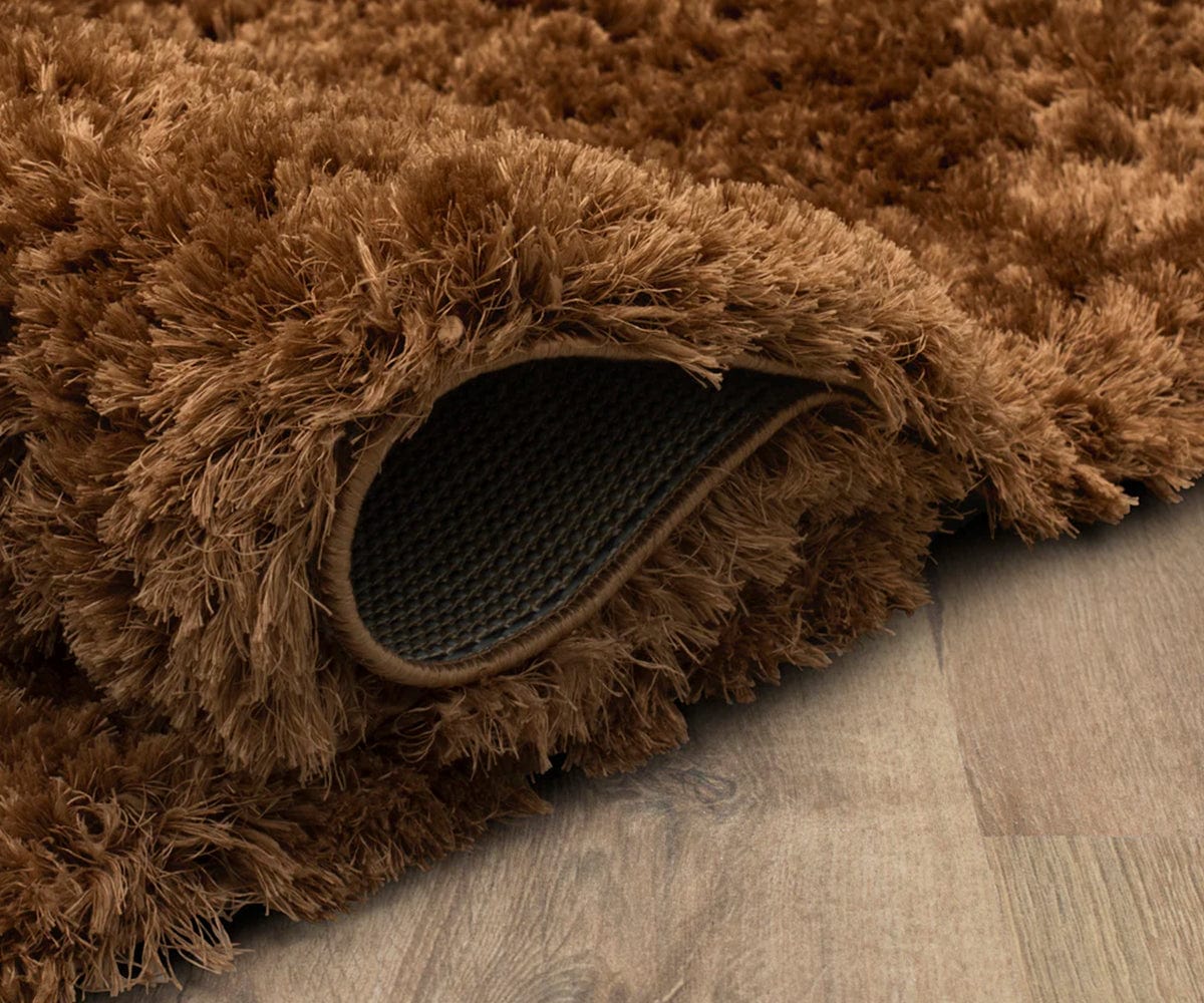 Tapis à poils longs Karastan Billow - Rouille