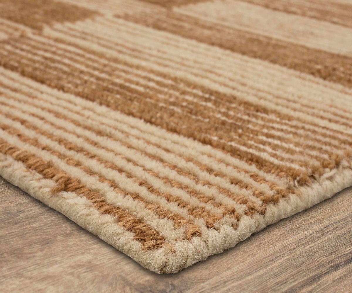 Tapis Karastan à Rayures Cassées - Sienne