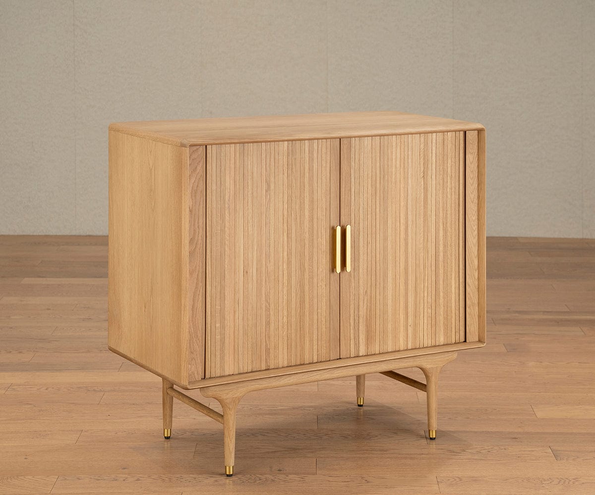 Armoire basse Hendrick II - Chêne blanc