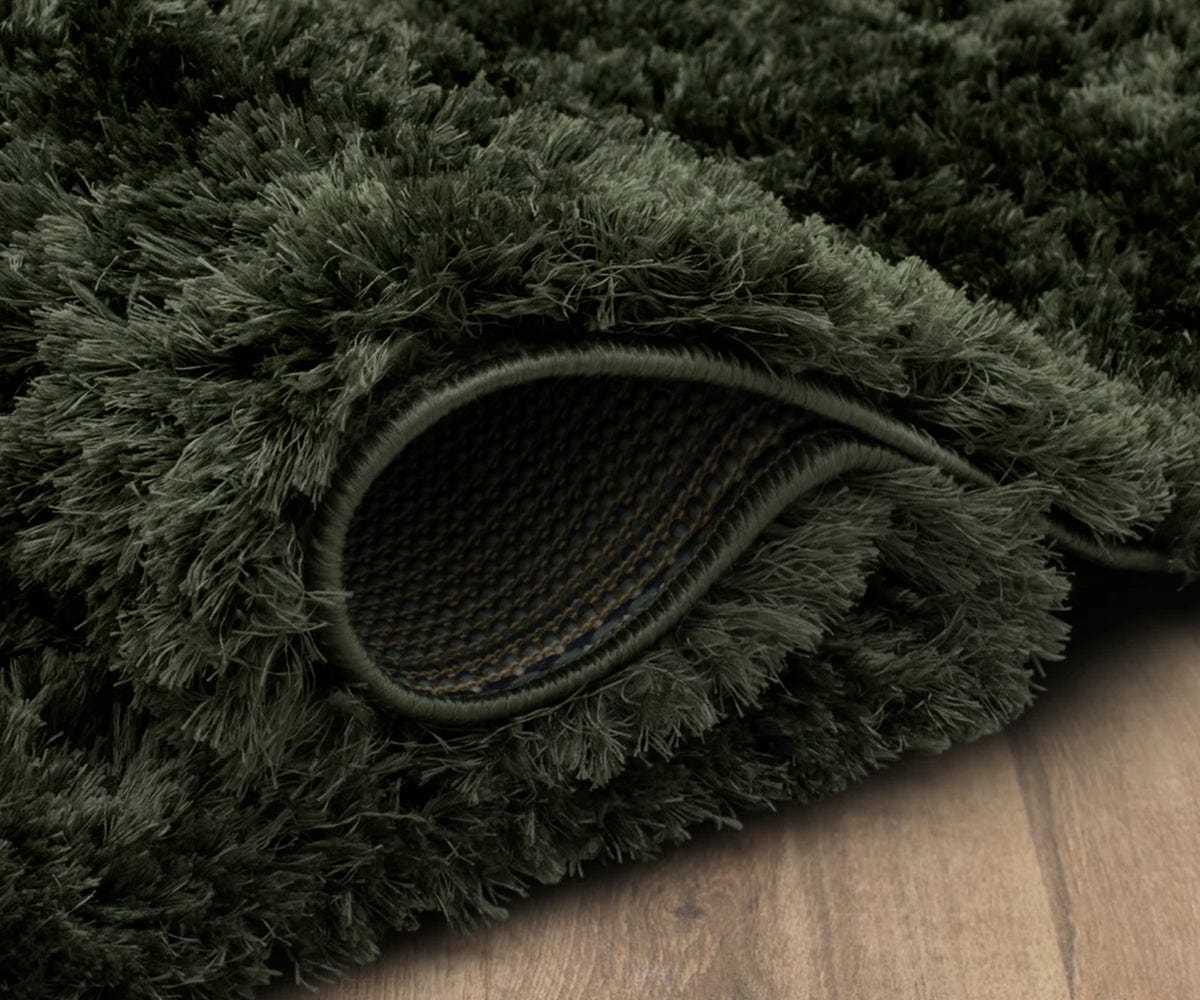 Tapis à poils longs Karastan Billow - Olive