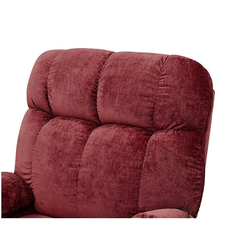 Fauteuil inclinable à double moteur OKIN pour personnes âgées avec chauffage, massage, inclinaison à 180° et dossier/repose-pieds réglable