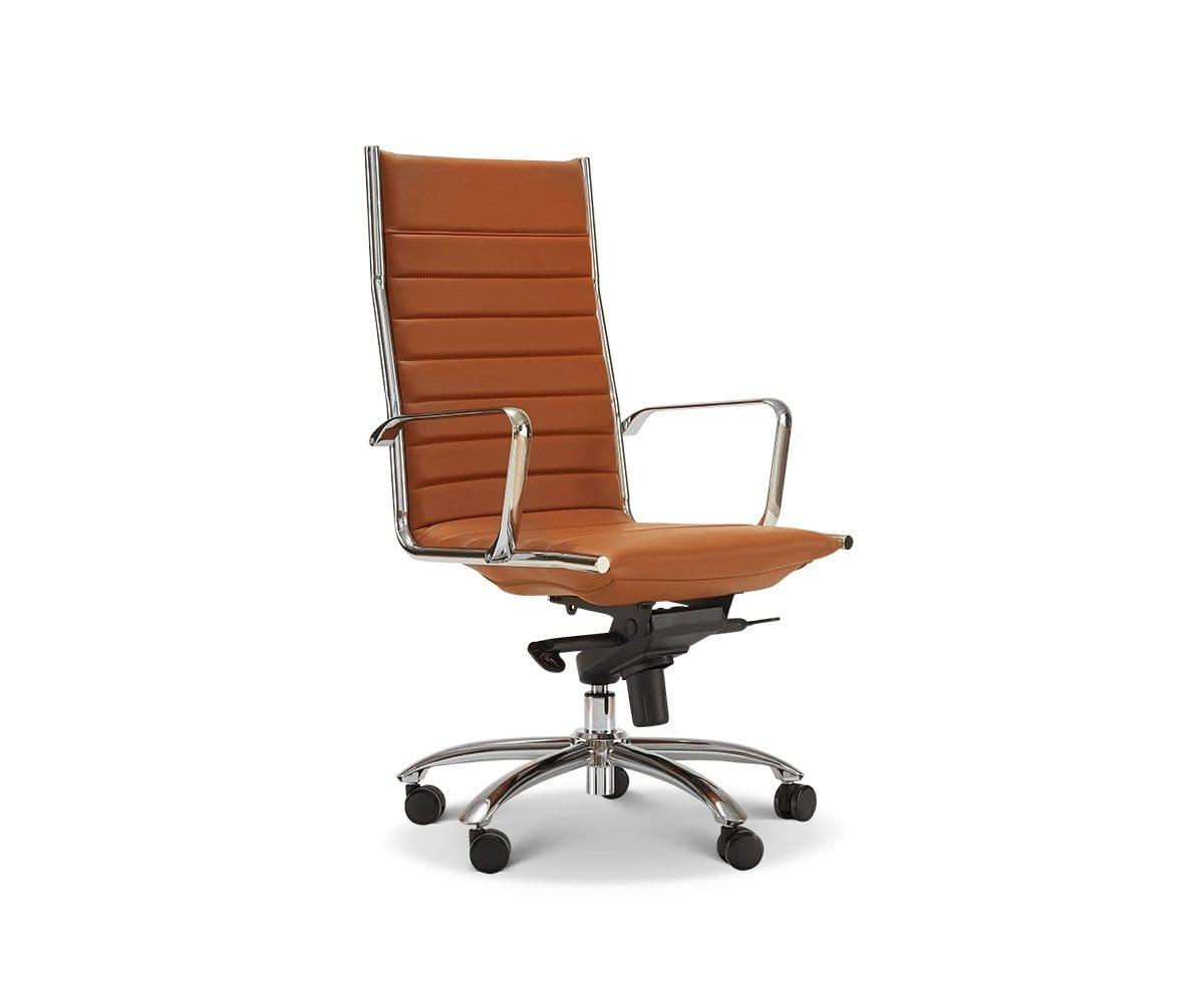 Chaise de bureau à dossier haut Laatu