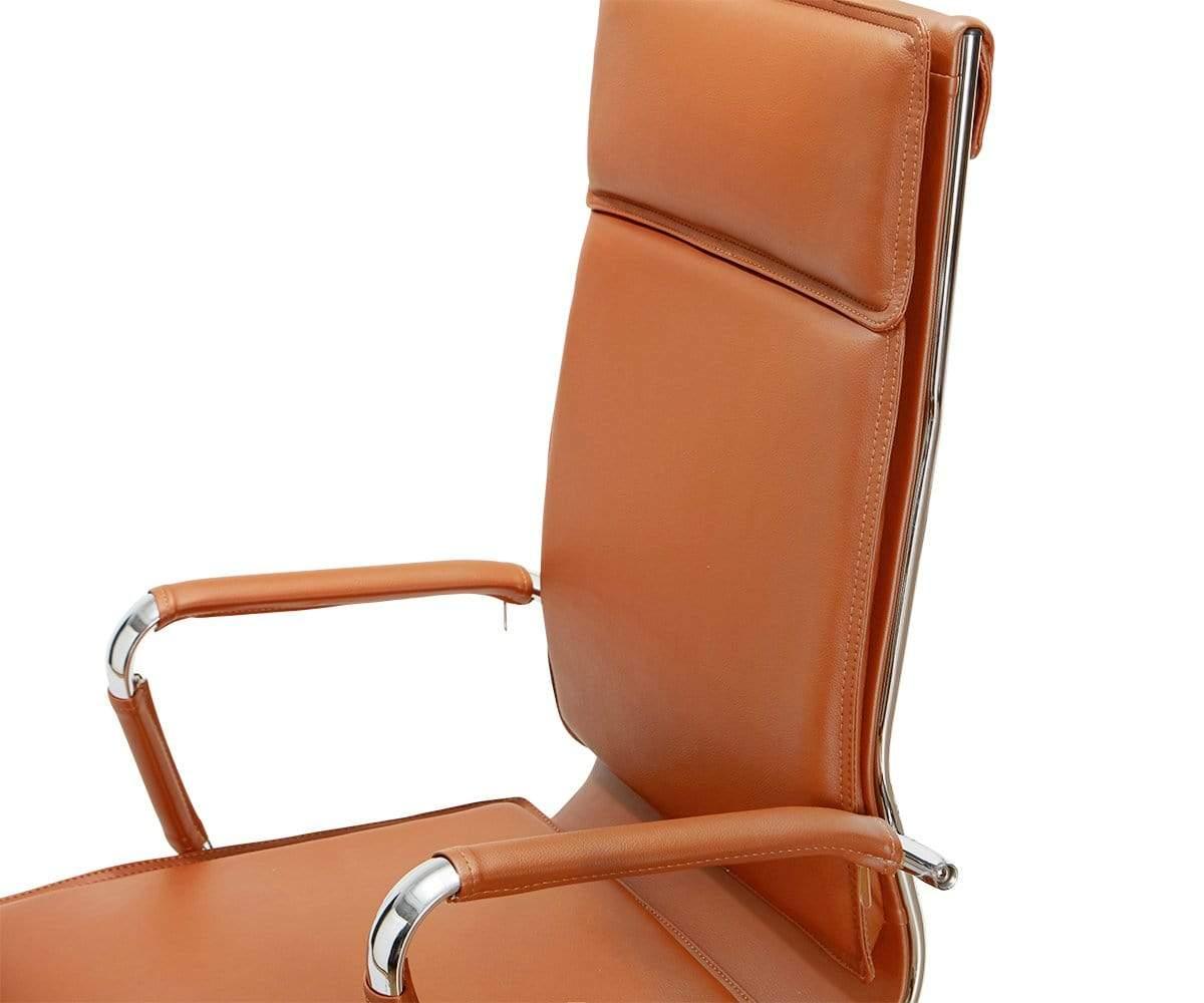 Chaise de bureau à dossier haut Brock