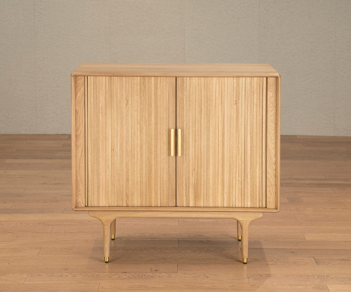Armoire basse Hendrick II - Chêne blanc