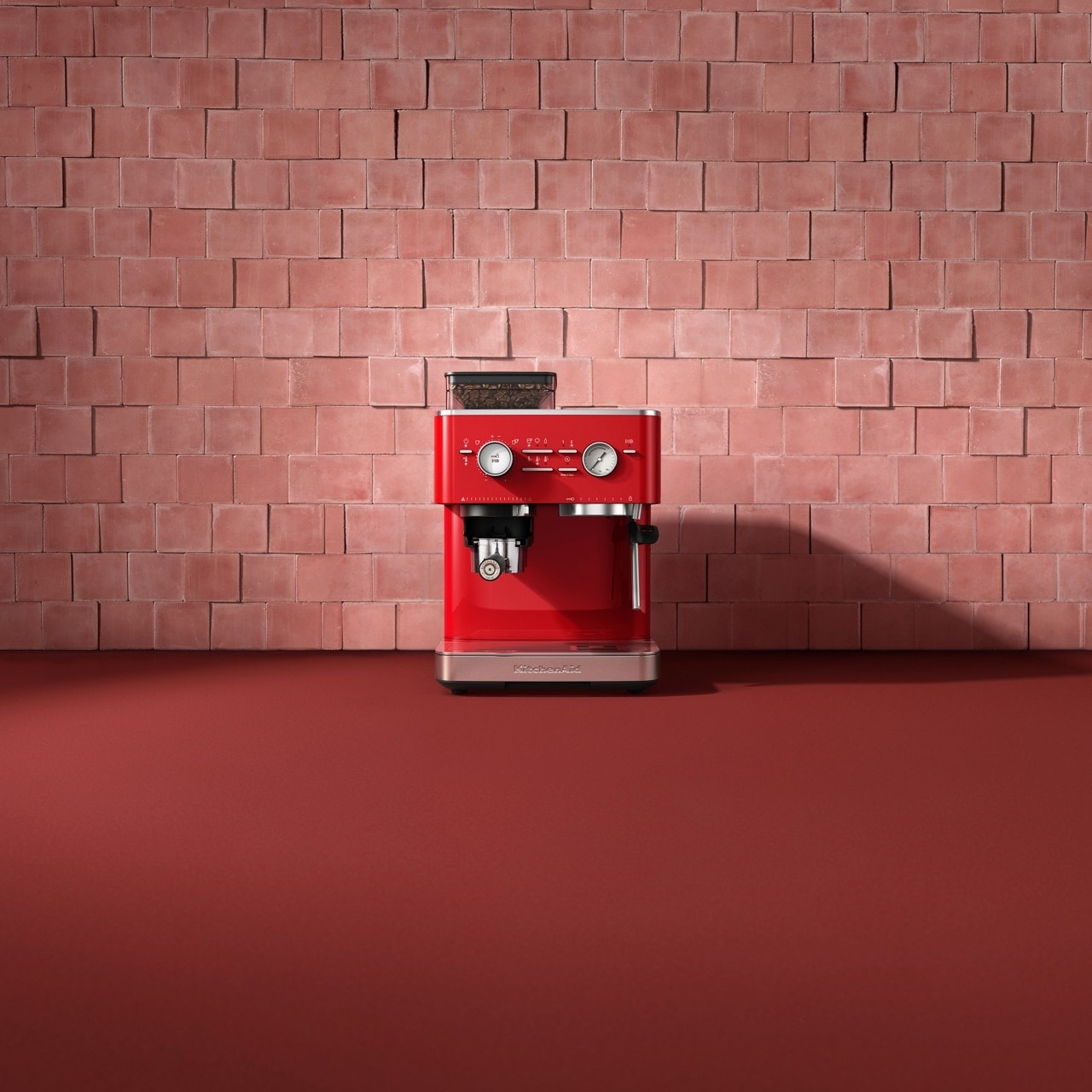 Machine à expresso semi-automatique KitchenAid avec moulin à meules, KES6551