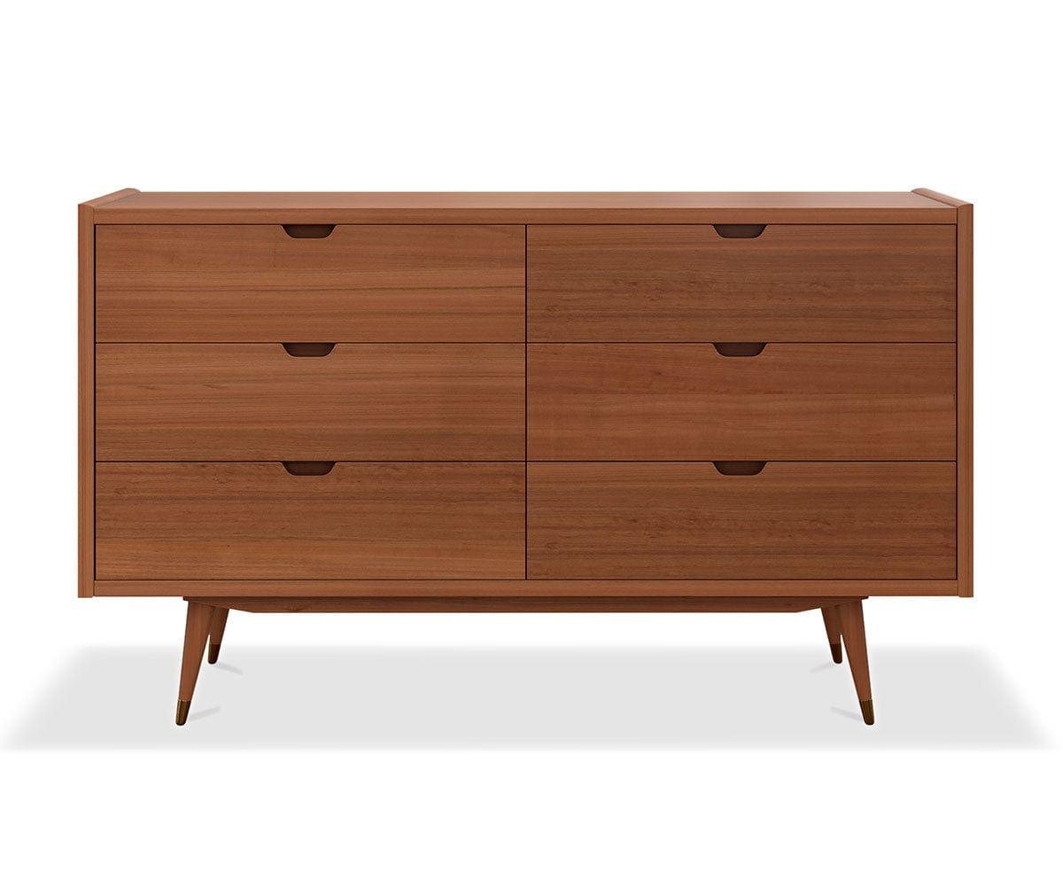 Commode double Bolig - Teinte noyer clair