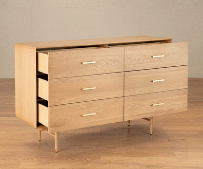 Commode double Hendrick II - Chêne blanc