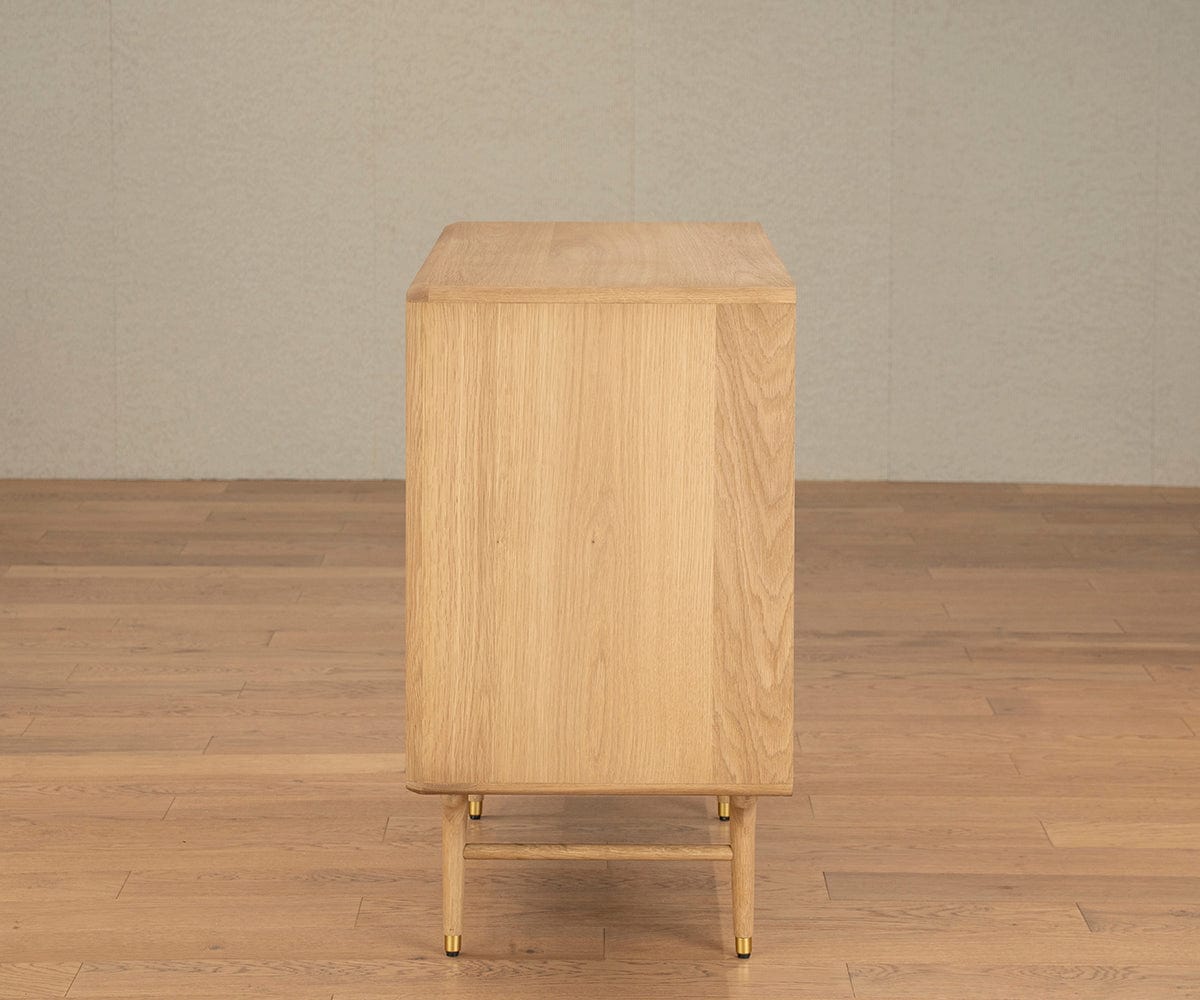 Armoire basse Hendrick II - Chêne blanc