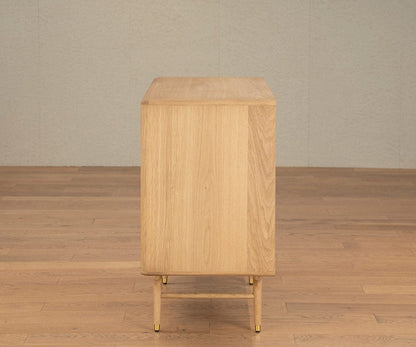 Armoire basse Hendrick II - Chêne blanc