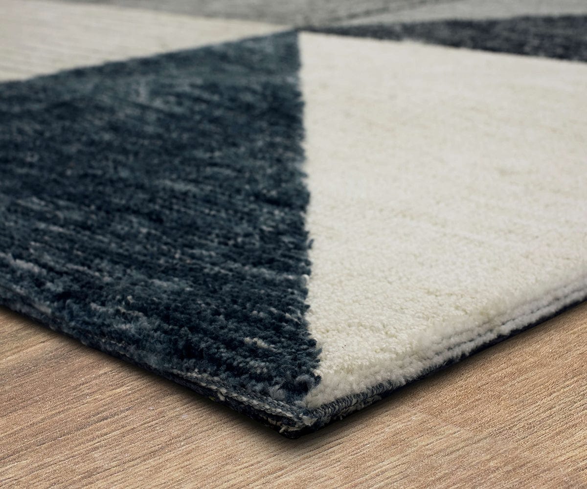 Tapis Oblique Karastan Bowen - Bleu
