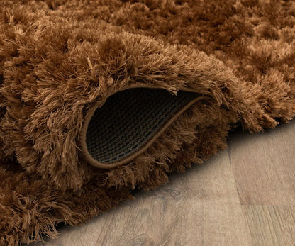 Tapis à poils longs Karastan Billow - Rouille