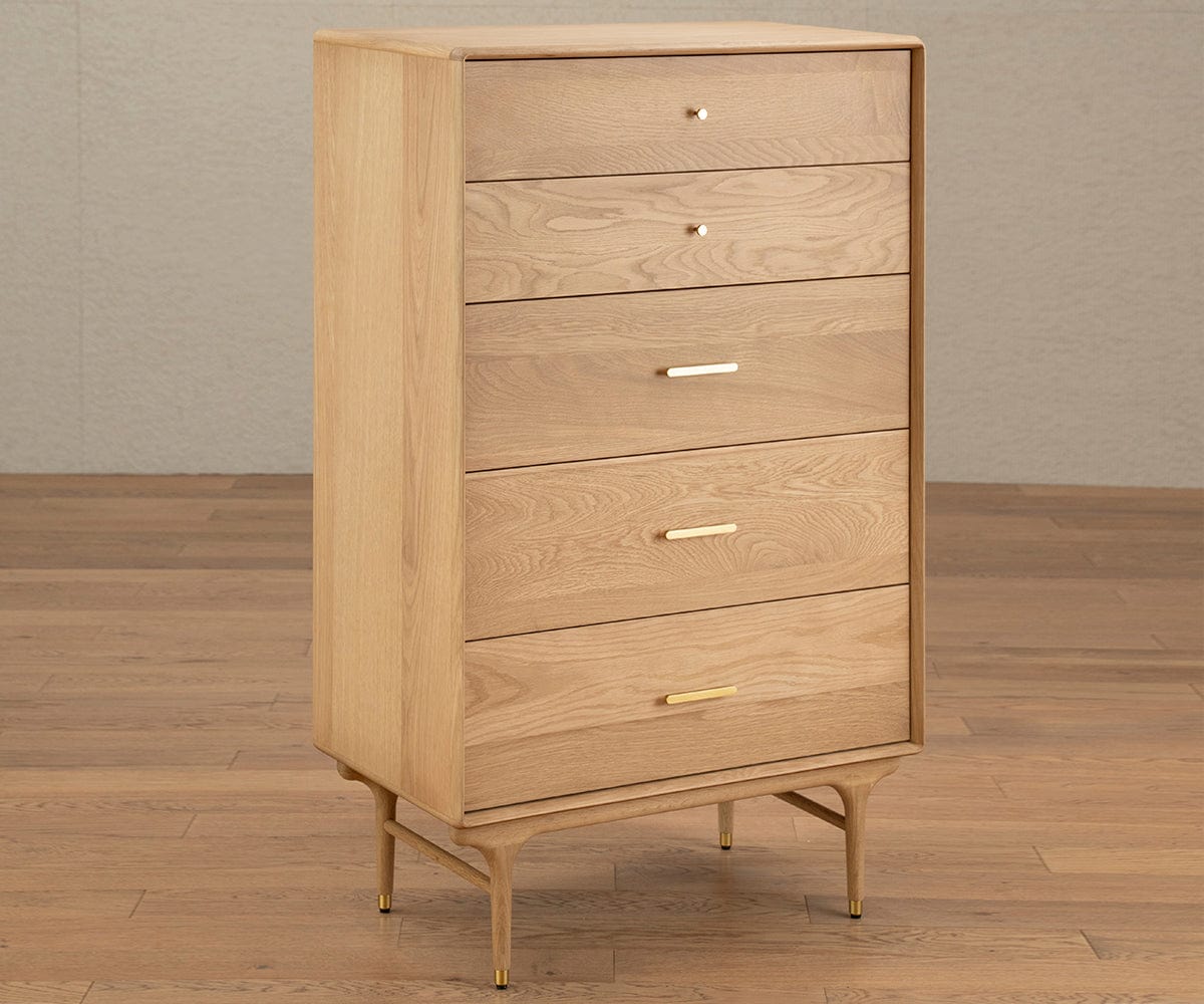 Commode haute Hendrick II - Chêne blanc