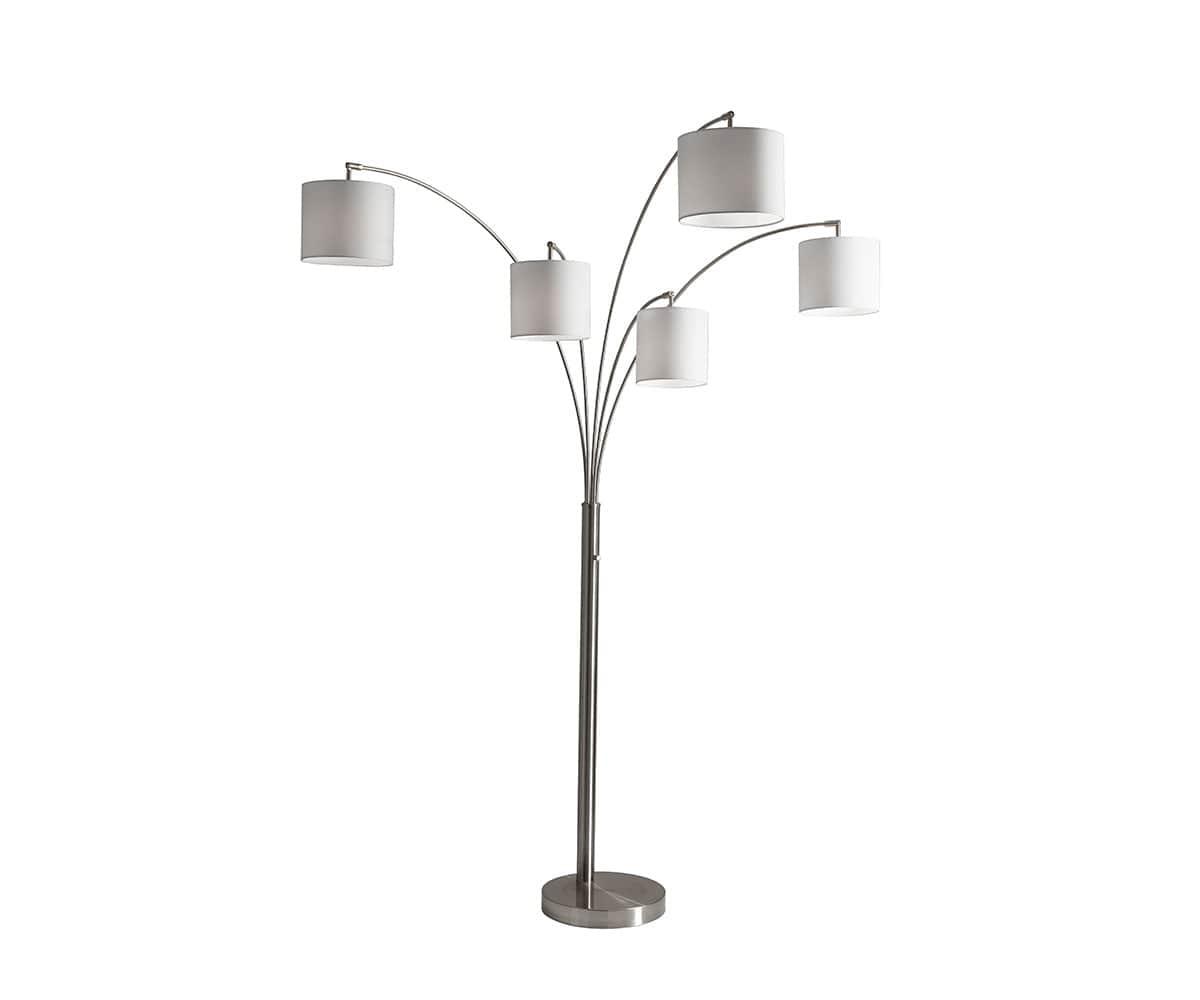 Lampadaire arche à 5 lumières Piera