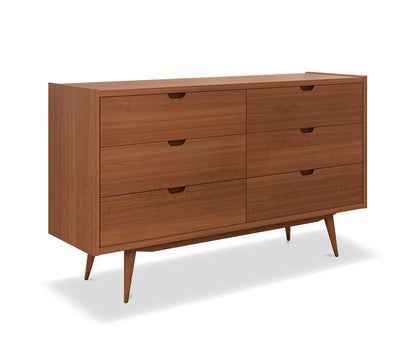 Commode double Bolig - Teinte noyer clair