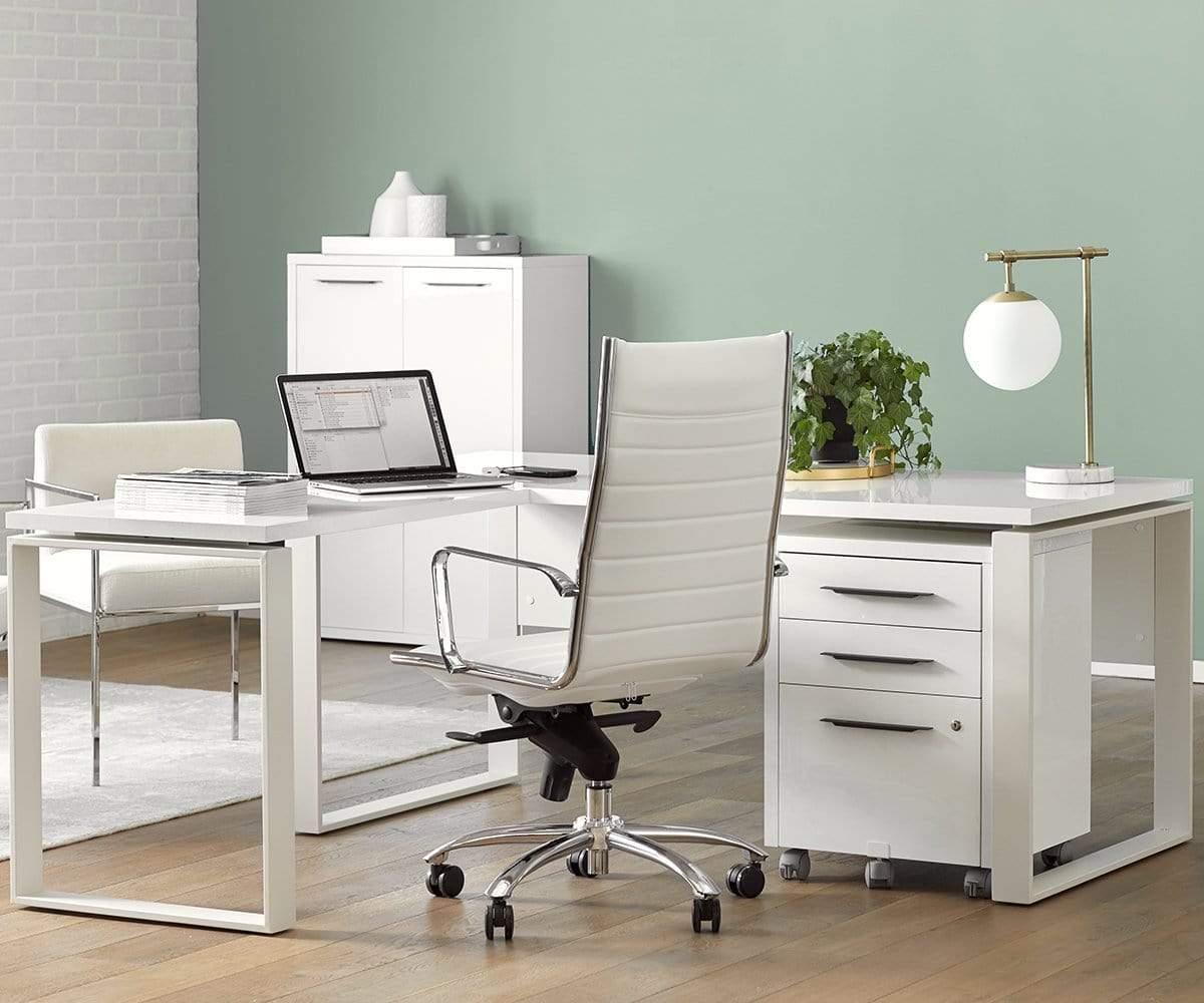 Chaise de bureau à dossier haut Laatu