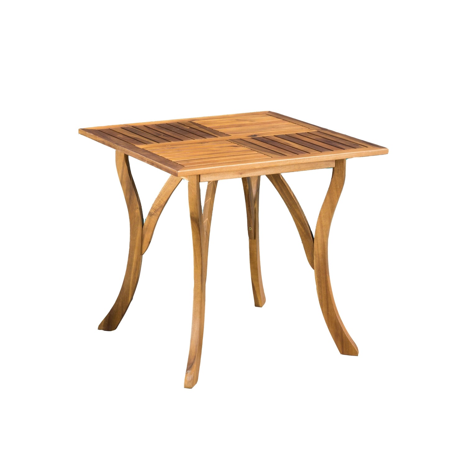 Ensemble de salle à manger d'extérieur Captef 5 pièces en bois d'acacia par Christopher Knight Home