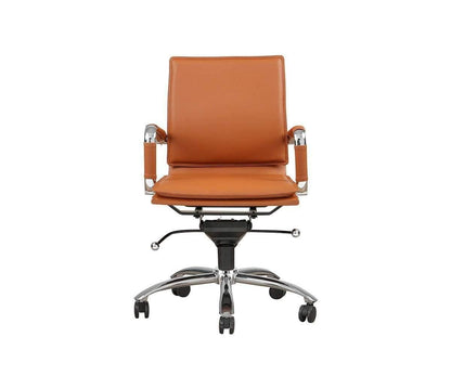 Chaise de bureau à dossier bas Brock