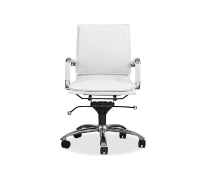Chaise de bureau à dossier bas Brock