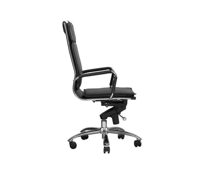 Chaise de bureau à dossier haut Brock