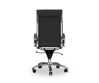 Chaise de bureau à dossier haut Brock