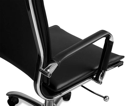 Chaise de bureau à dossier haut Brock
