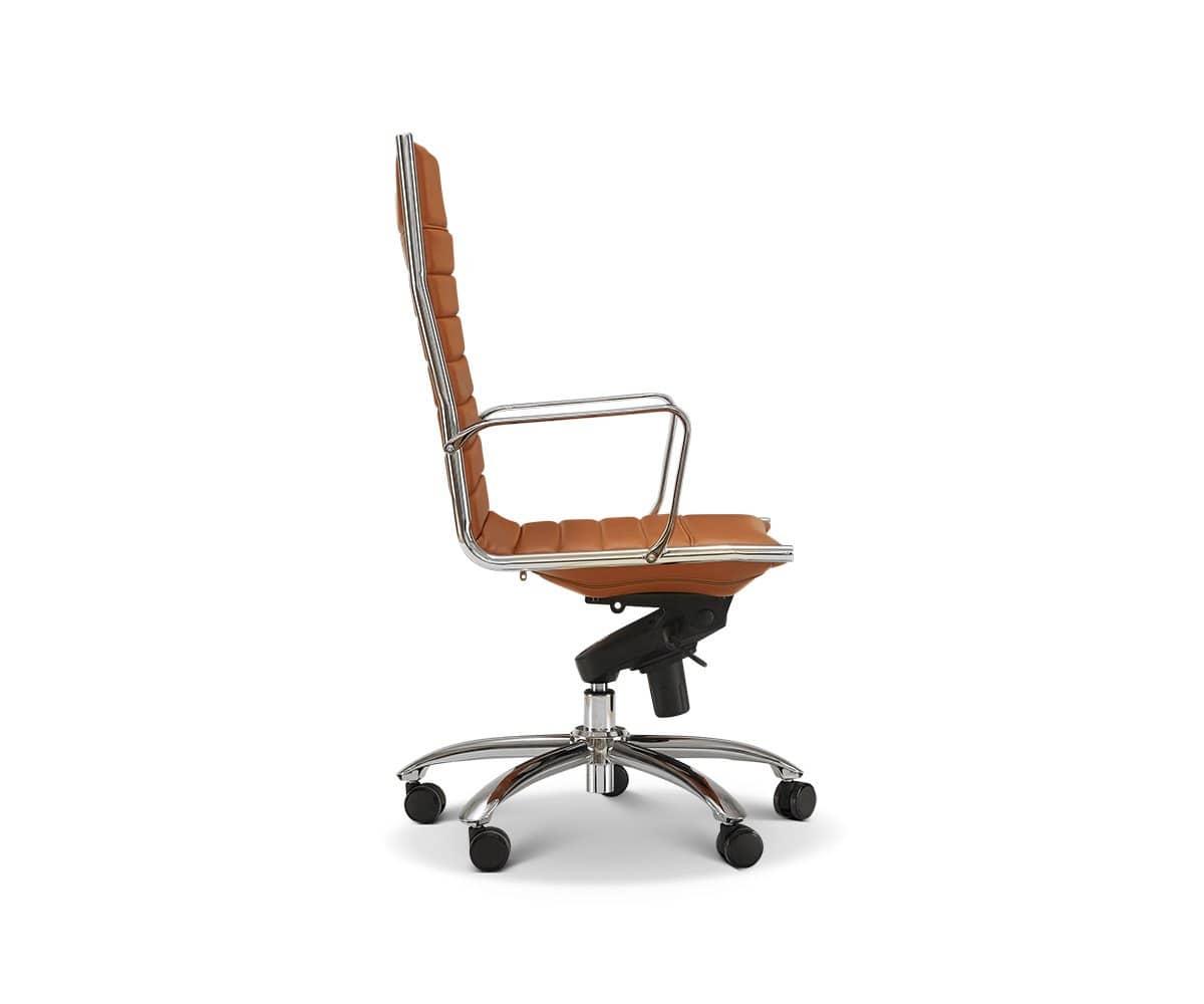 Chaise de bureau à dossier haut Laatu