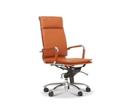 Chaise de bureau à dossier haut Brock