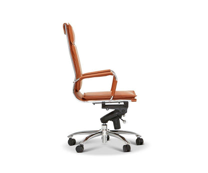 Chaise de bureau à dossier haut Brock