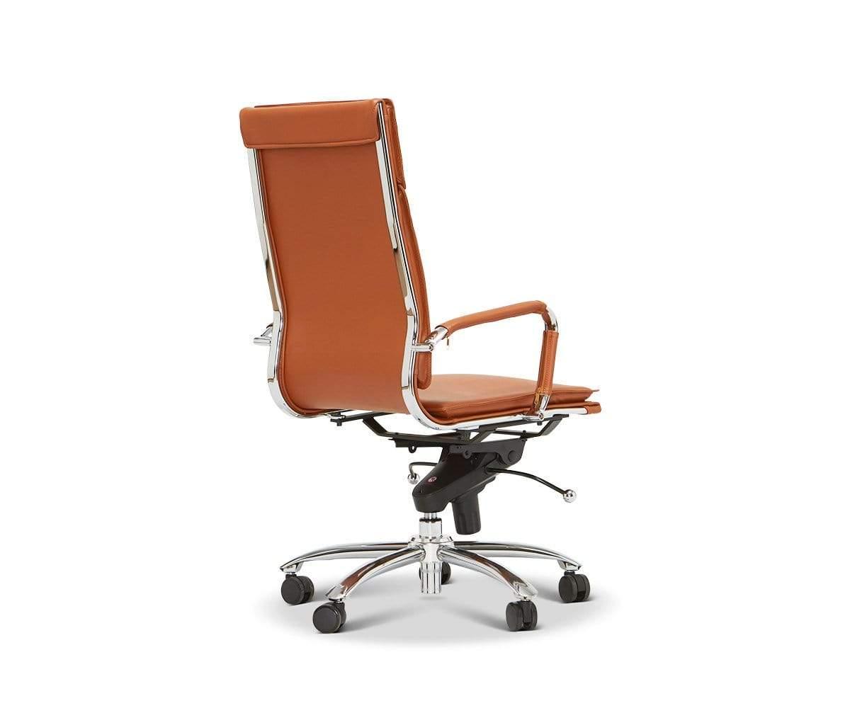 Chaise de bureau à dossier haut Brock