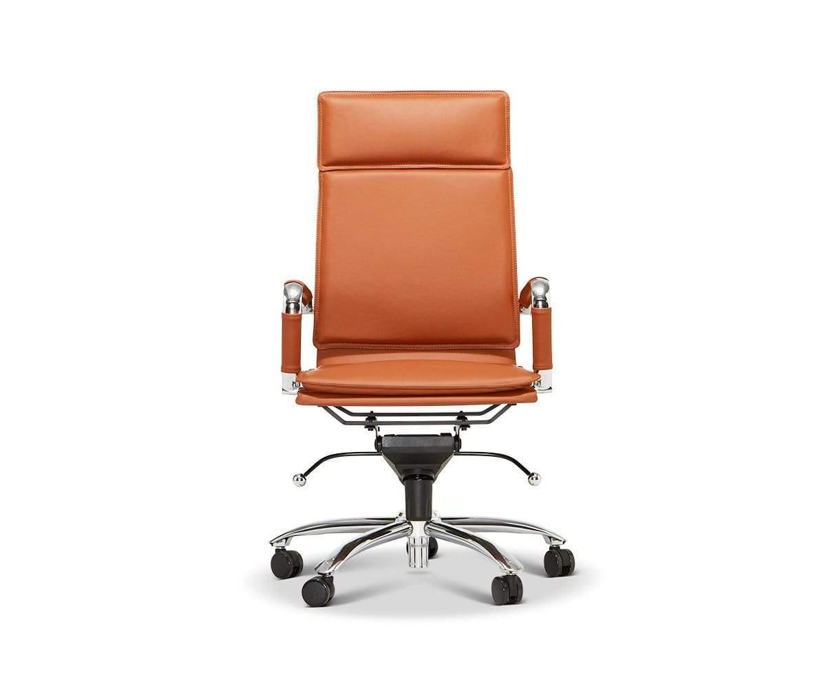 Chaise de bureau à dossier haut Brock