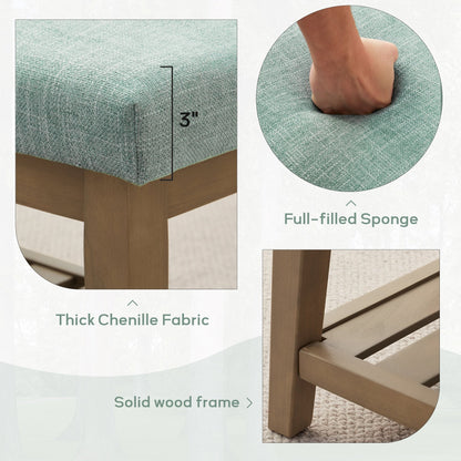 Banc à chaussures d'entrée Banc de rangement Banc rembourré