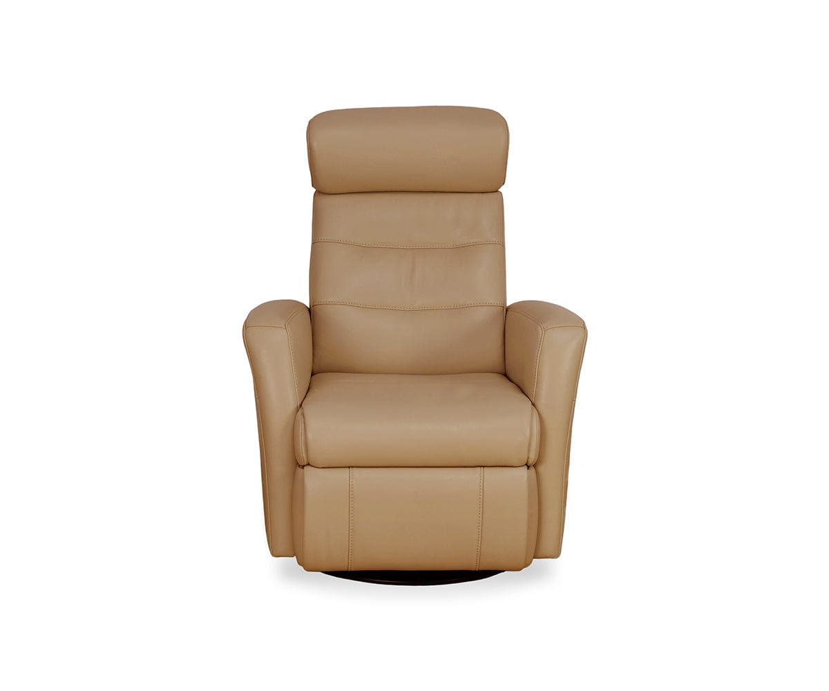 Fauteuil inclinable électrique en cuir Norrell