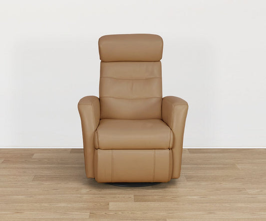 Fauteuil inclinable électrique en cuir Norrell