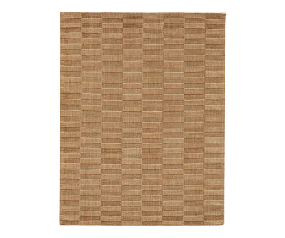 Tapis Karastan à Rayures Cassées - Sienne