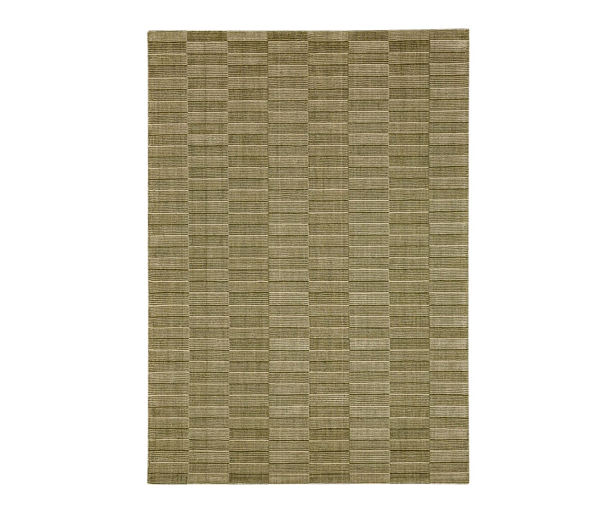 Tapis Karastan à Rayures Cassées - Mousse