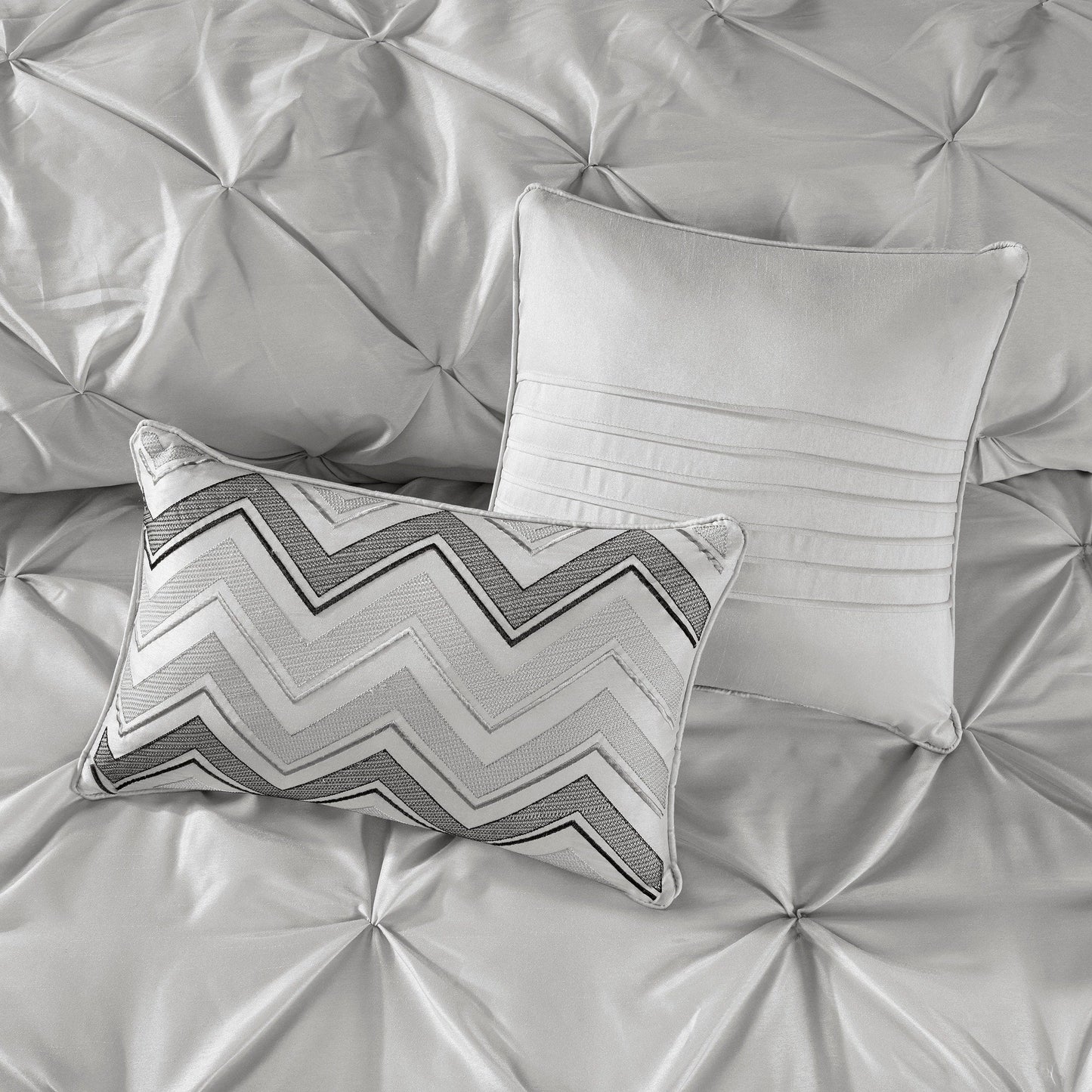 Madison Park Essentials Loretta Ensemble de 24 pièces avec rideaux et draps