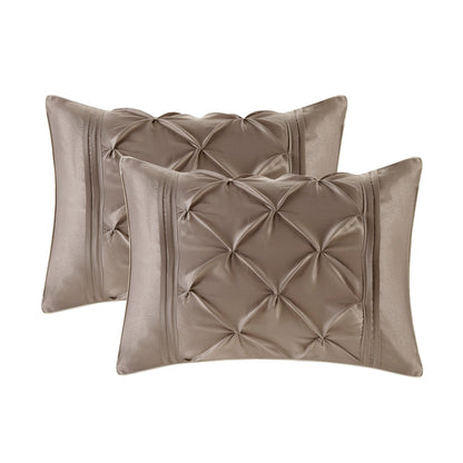 Madison Park Essentials Loretta Ensemble de 24 pièces avec rideaux et draps