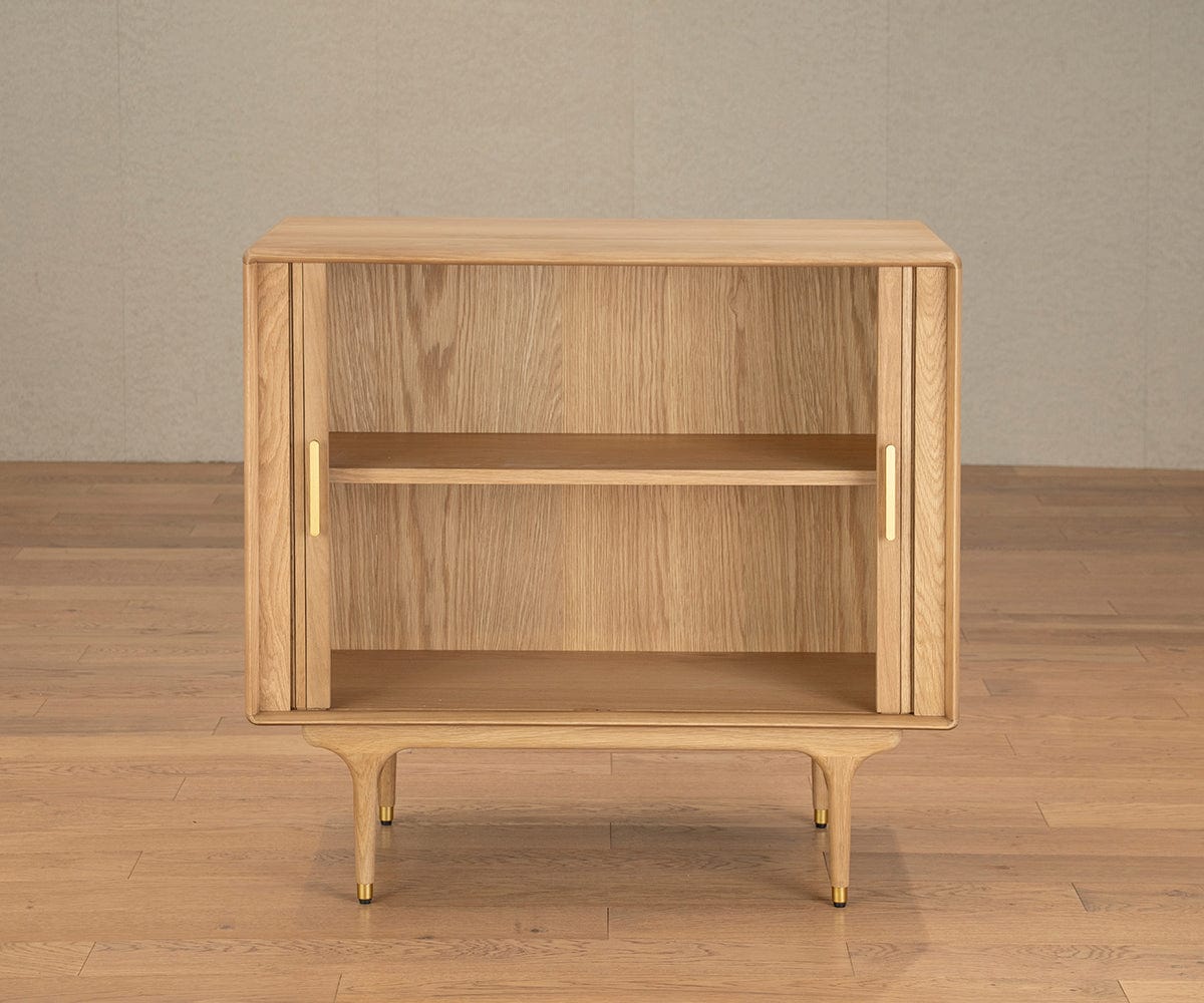 Armoire basse Hendrick II - Chêne blanc