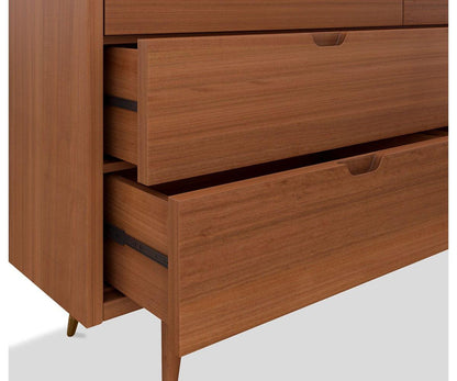 Commode double Bolig - Teinte noyer clair