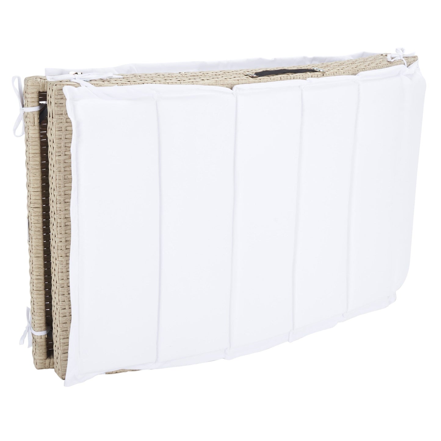 Ensemble de chaises longues d'extérieur Blaguna 3 pièces SAFAVIEH - 83 L x 20 P x 24 H