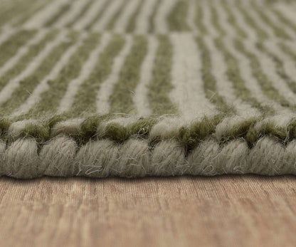 Tapis Karastan à Rayures Cassées - Mousse