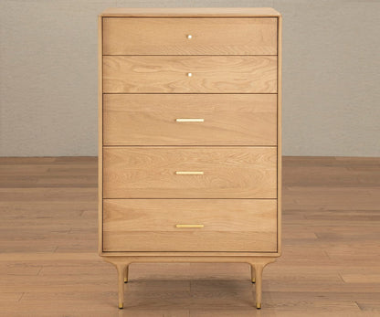 Commode haute Hendrick II - Chêne blanc